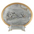Oval Football Shield Resin
