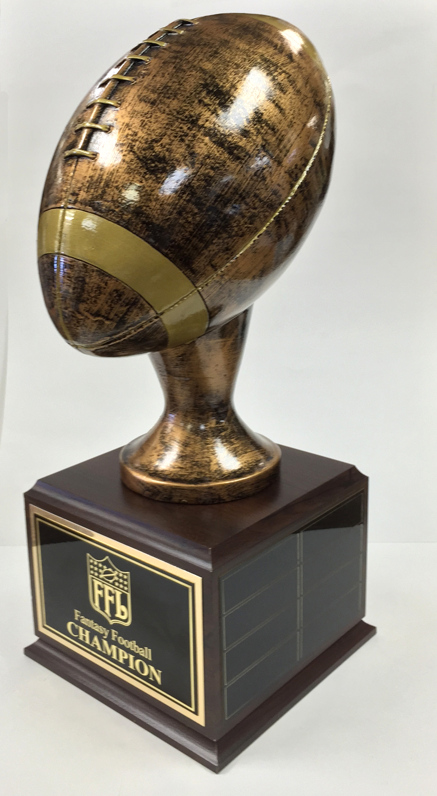 31cm Tower Football Trophy Award Antique Gold 12.25 Inch ,Free p&p & Engraving