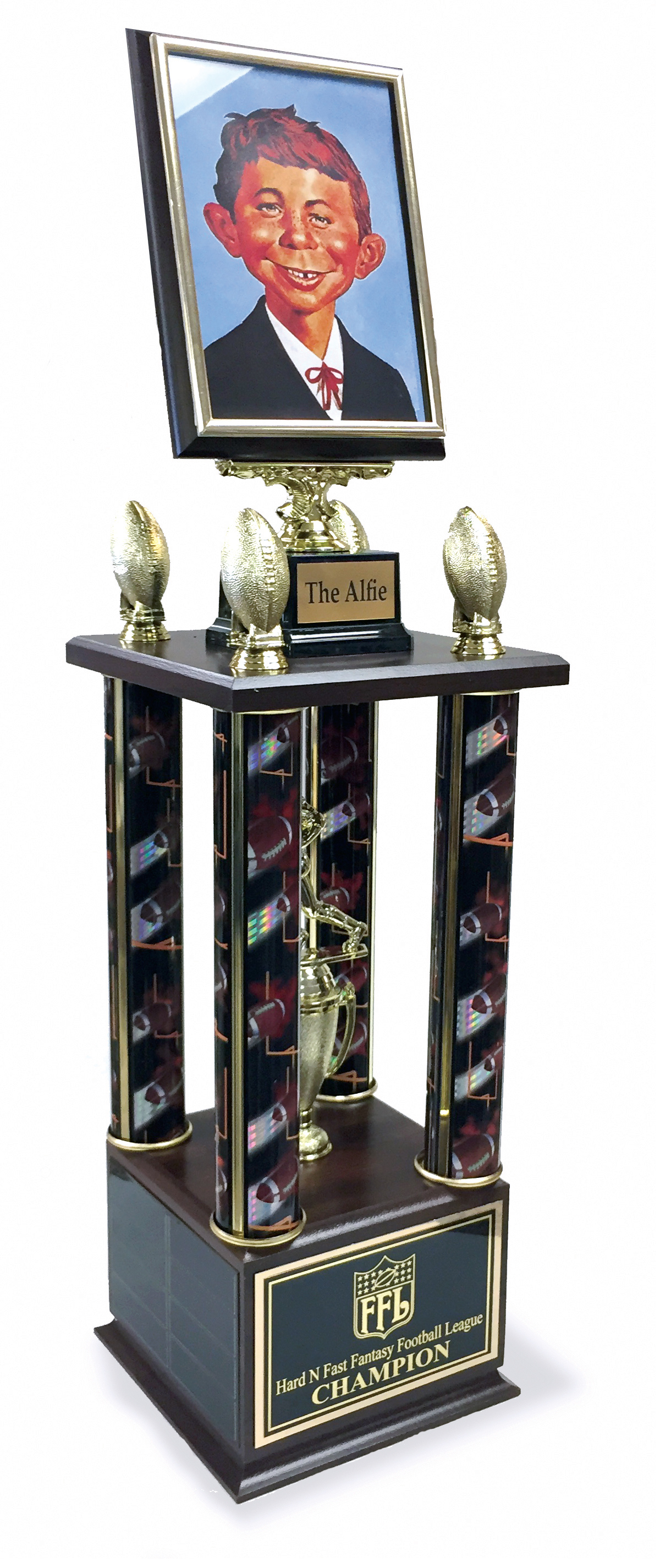28" Inch Tall "Shiva Style" Fantasy Football Trophy - Best Trophies and